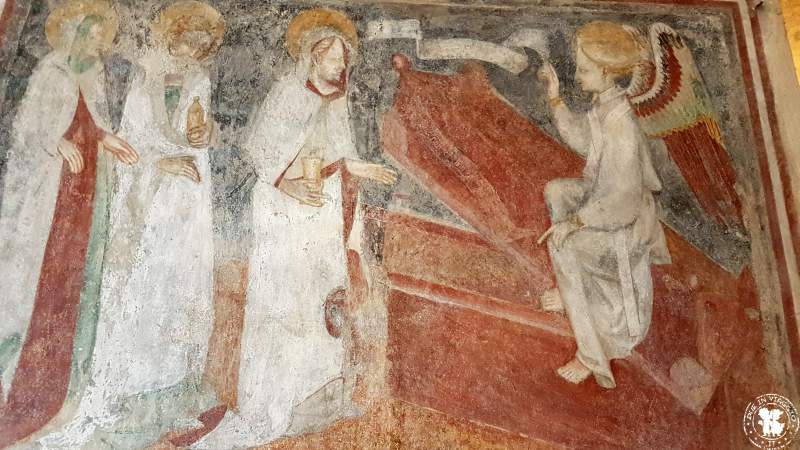 Pieve di San Lorenzo - Le tre Marie al Sepolcro