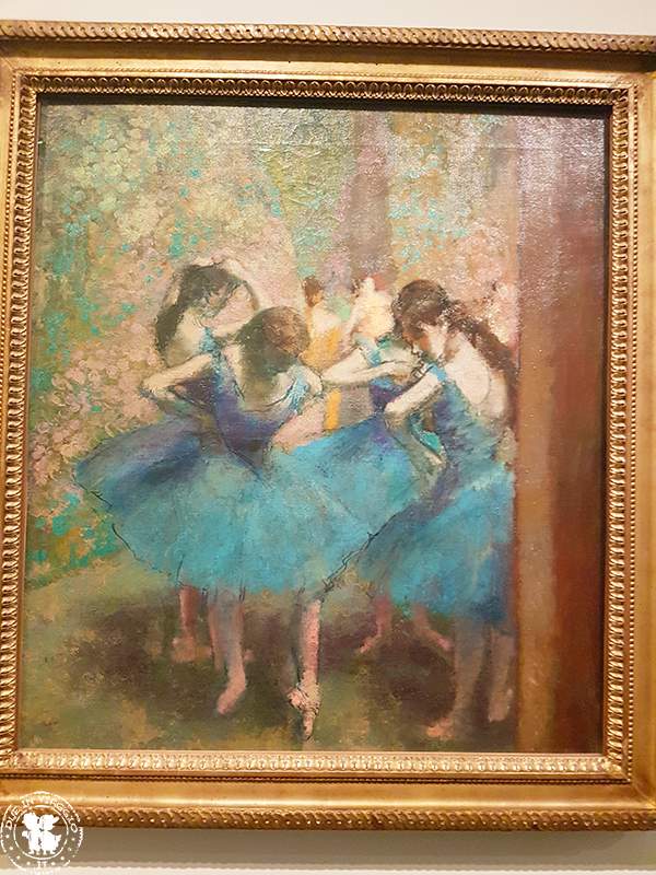 Degas - Ballerine in blu