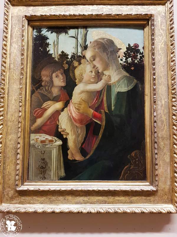 Madonna con bambino, Botticelli