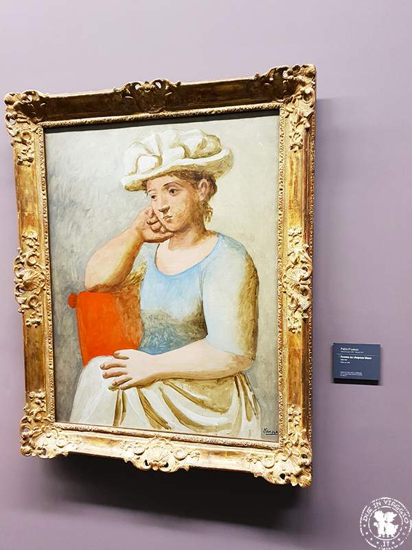 Picasso - Donna con il cappello bianco